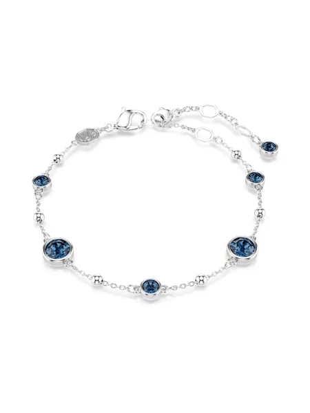 Bransoletka Swarovski elegancka szara