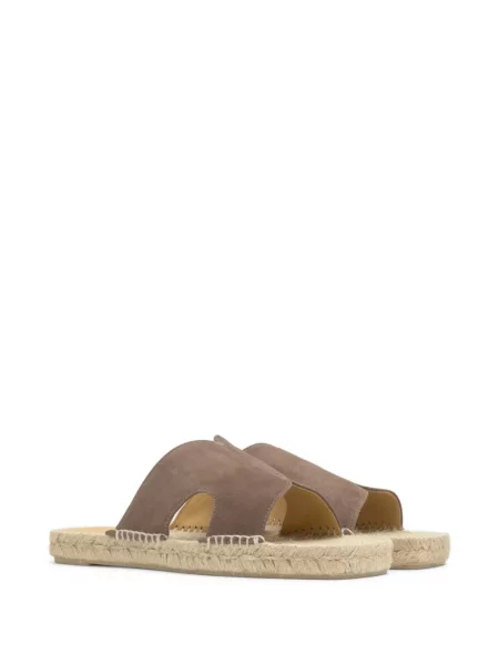 Espadrile Castaner din piele de căprioară