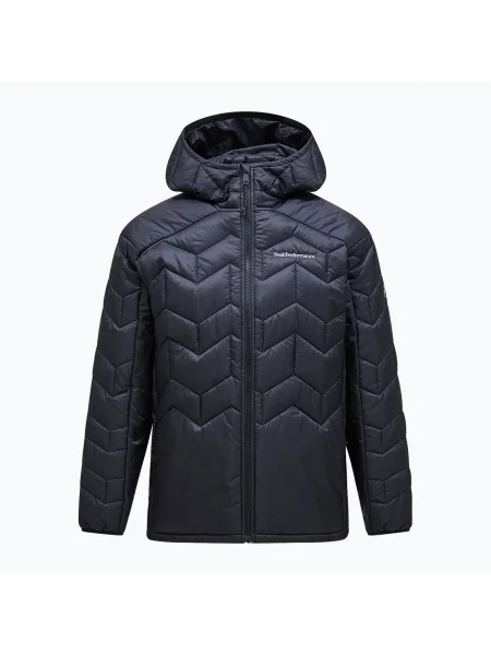Мъжко пухено яке Peak Performance Elevate Liner Hood black черно