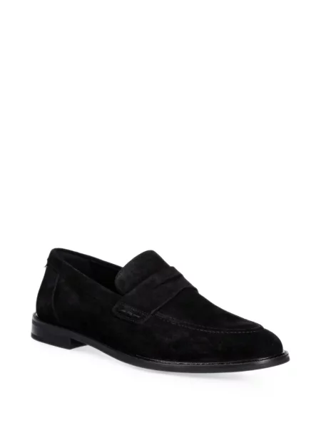 Pantofi loafer Gant din piele de căprioară negru