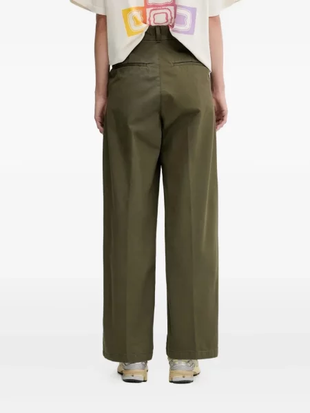 Pantaloni Carhartt Wip plisate verde
