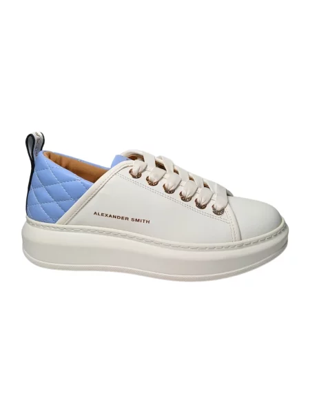 Sneakersy Alexander Smith skórzane białe
