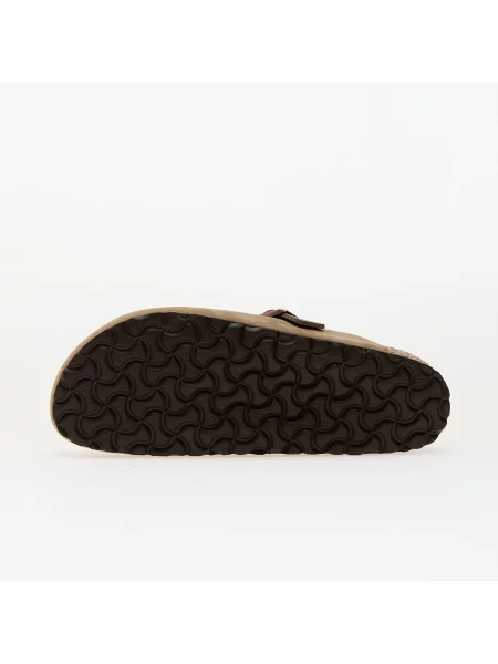 Кожени маратонки Birkenstock кафяво