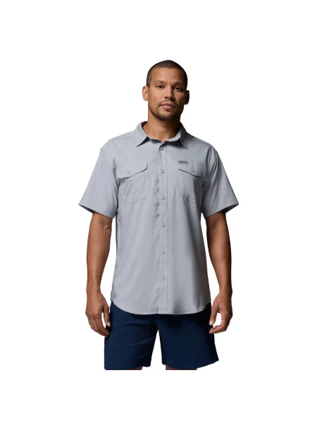 Koszula sportowa Utilizer II Solid Short Sleeve Shirt szara