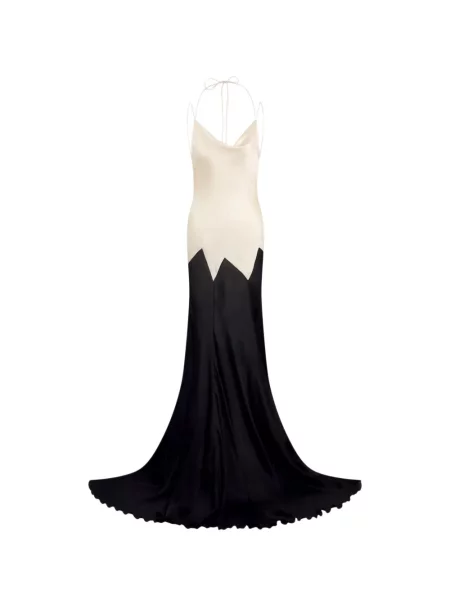 Rochie maxi Roberto Cavalli negru