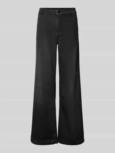 Szerokie jeansy My Essential Wardrobe szare