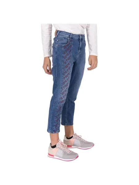 Blugi copii Pepe Jeans albastru