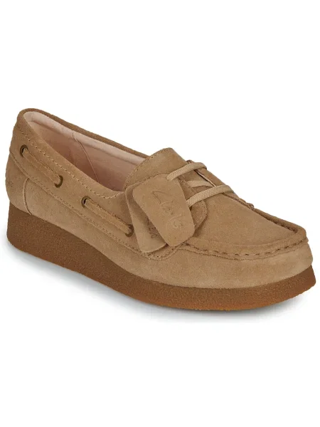 Félcipő Clarks barna