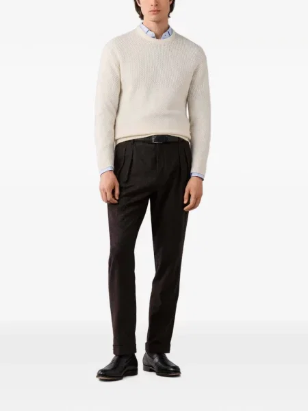 Pulover Hackett London cu decolteu rotund