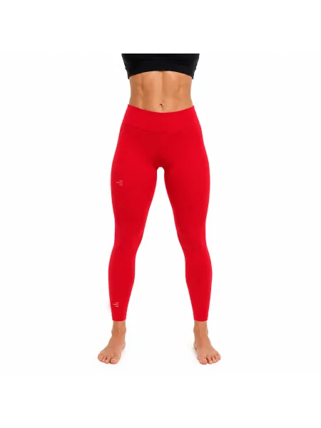Sportowe legginsy dostępne w wielu kolorach czerwone