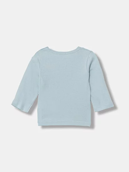 United Colors of Benetton tričko s dlouhým rukávem modré