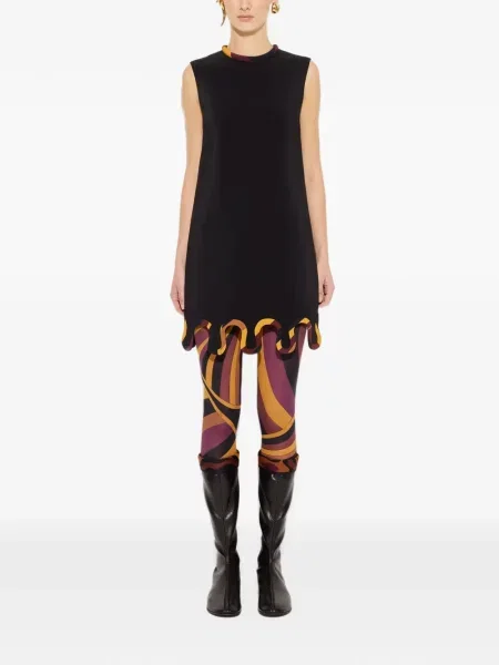 Rochie Pucci cu imagine negru