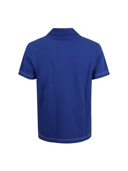 Koszulka polo Burberry niebieska