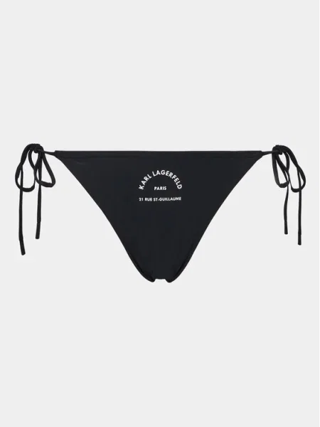 KARL LAGERFELD Bikini alsó fekete
