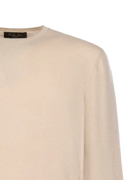 Pulover Loro Piana cu decolteu rotund