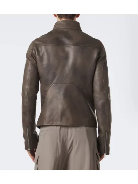Geanta de piele Rick Owens gri