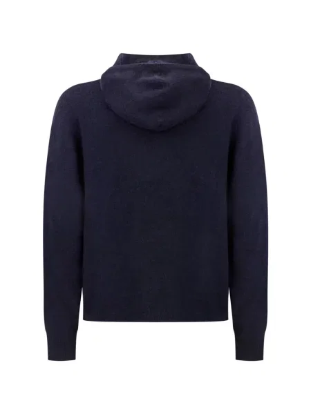 Πλεκτό hoodie Diana Studio μπλε
