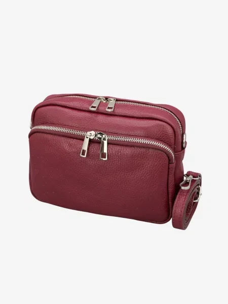 Adel Bags Geantă de umăr Bella bordeaux roșu
