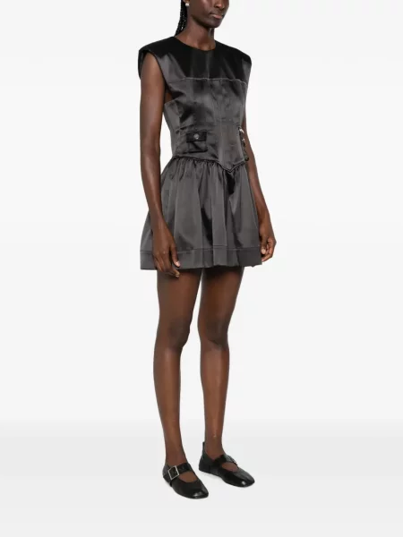 Rochie mini Ganni negru