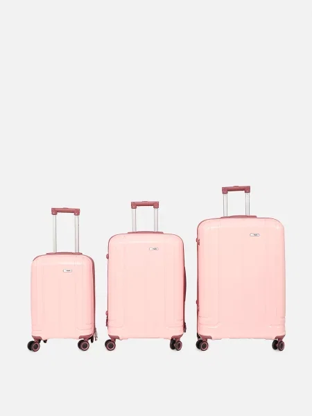 YUKI Валіза Світло-рожевий Поліпропілен рожева