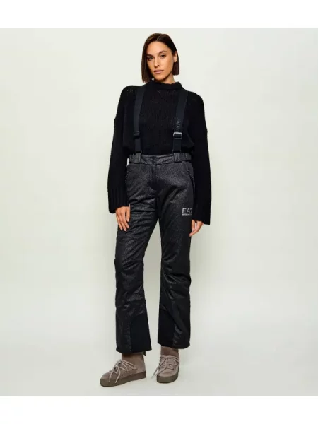 Pantaloni de schi gri