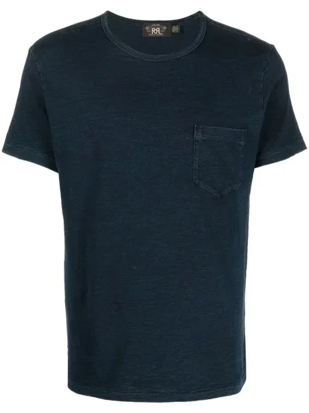 Tricou Ralph Lauren Rrl scurt albastru