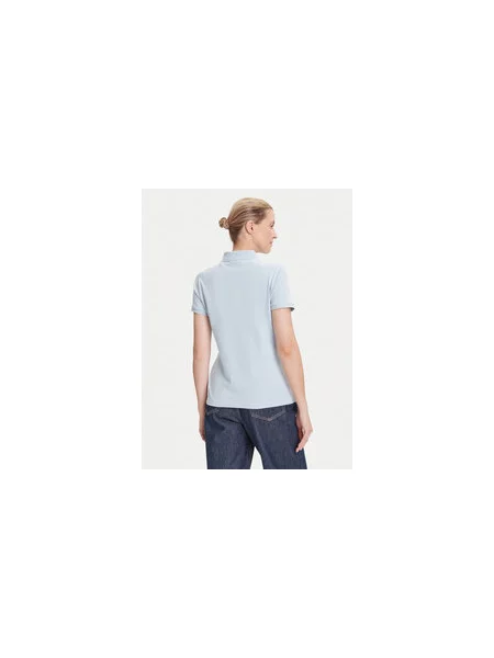 Gant Polo majica Sheild Svetlo Slim Fit modra
