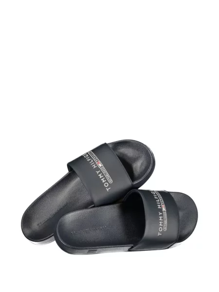 Papuci Tommy Hilfiger cu imagine albastru