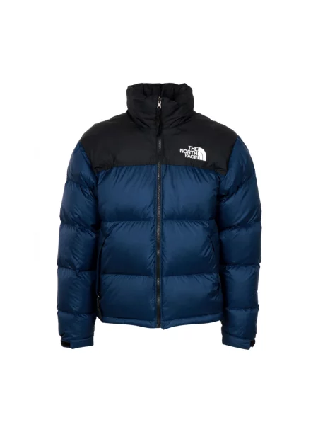 Kurtka The North Face retro niebieska