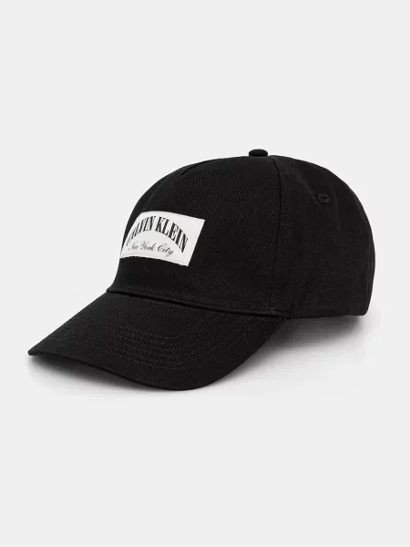 Calvin Klein bejzbalová čiapka čierna