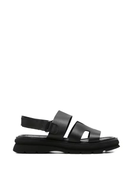 Sandale Sergio Moretti Firenze chunky cu bretele negru