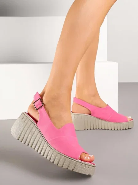 Sandale Reaveline Fucsia roz