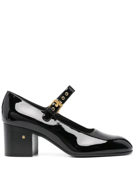 Pantofi cu toc Laurence Dacade din piele negru