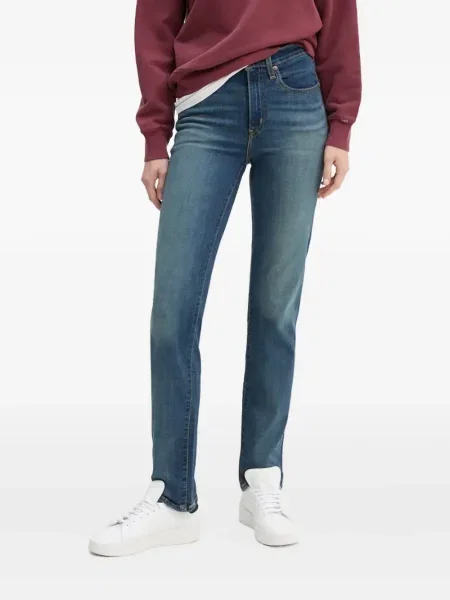 Blugi Levi's® de catifea cord cu șireturi cu platformă negru