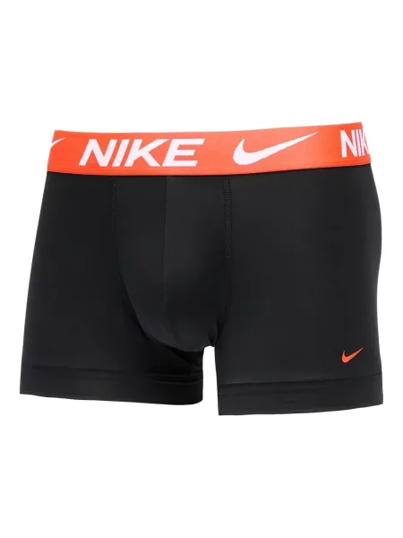 Sneakerși Nike Cortez din piele portocaliu