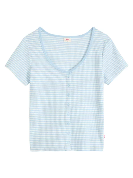 LEVI'S ® Tricou AUSTEN azuriu alb