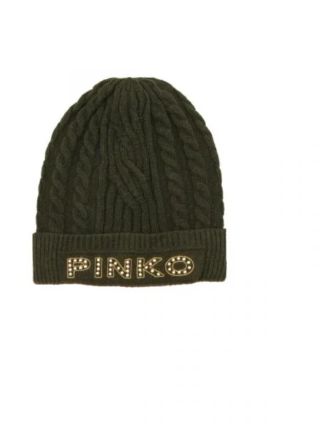 Pinko Sapka BAMBOO CAPPELLO VISCOSA CABLES zöld