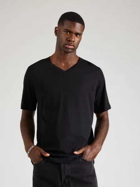 JACK & JONES Marškinėliai JJEOrganic' juoda