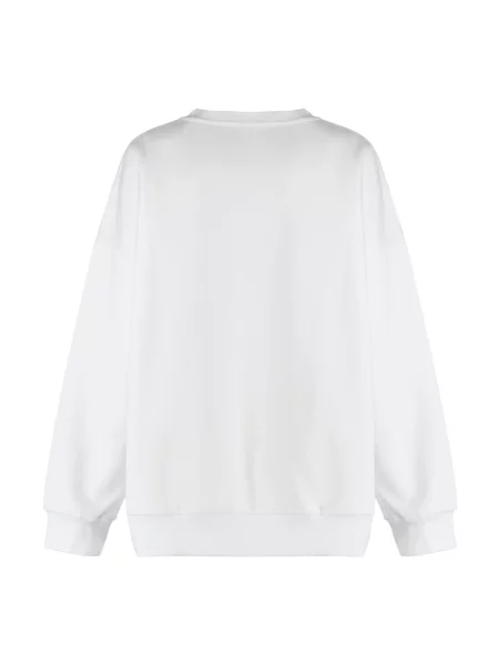 Bluza sportowa Alexander Mcqueen z logo biała