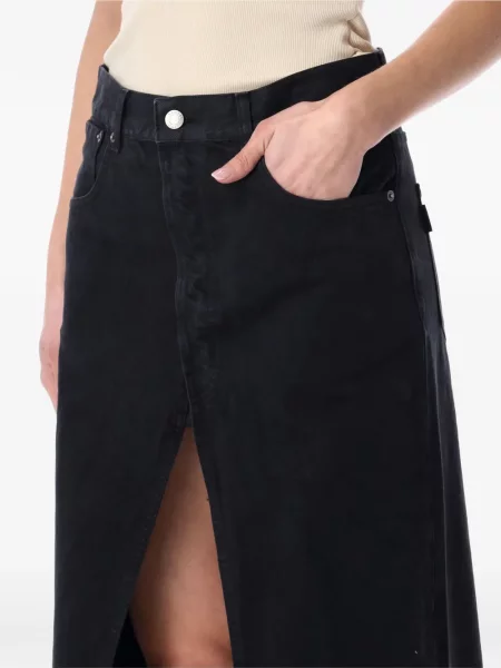 Fustă Haikure cu crăpătură negru