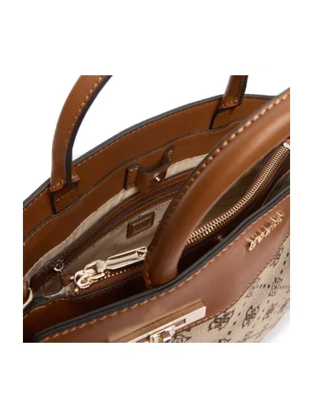Rucsac Guess cu autograf bej