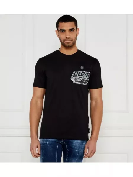 Philipp Plein Póló Cars Racing fekete
