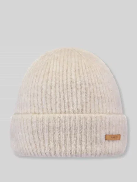 Czapka beanie z naszywką z logo model Witzia' Barts biała