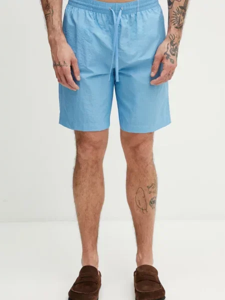 Maison Margiela szorty kąpielowe niebieskie