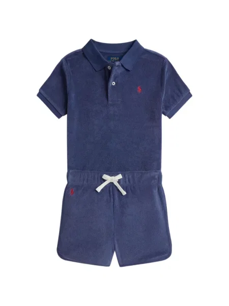 Koszulka polo dziecięca Polo Ralph Lauren niebieska
