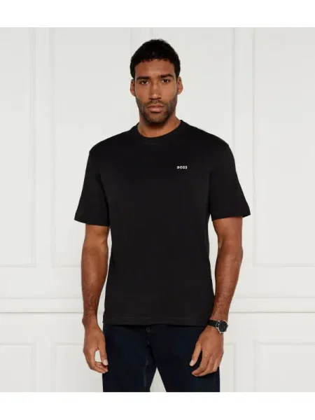 BOSS ORANGE Tricou Galaxy negru