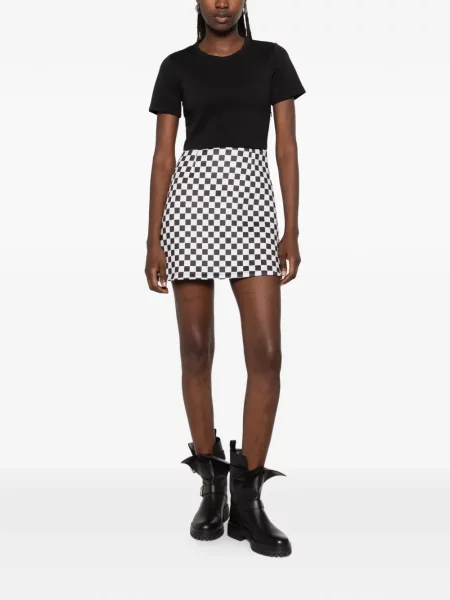 Scurt rochie The Artistylist cu imagine alb