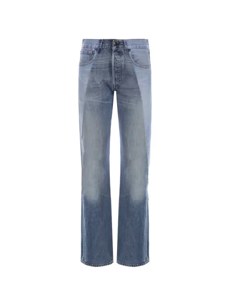 Blugi Lutz Huelle asimetrice albastru