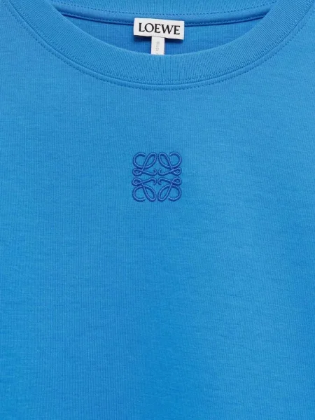 Tricou Loewe asimetric albastru