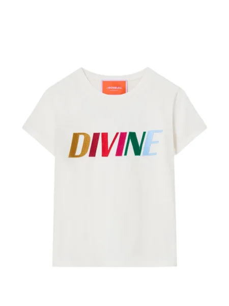 Tricou La Doublej alb